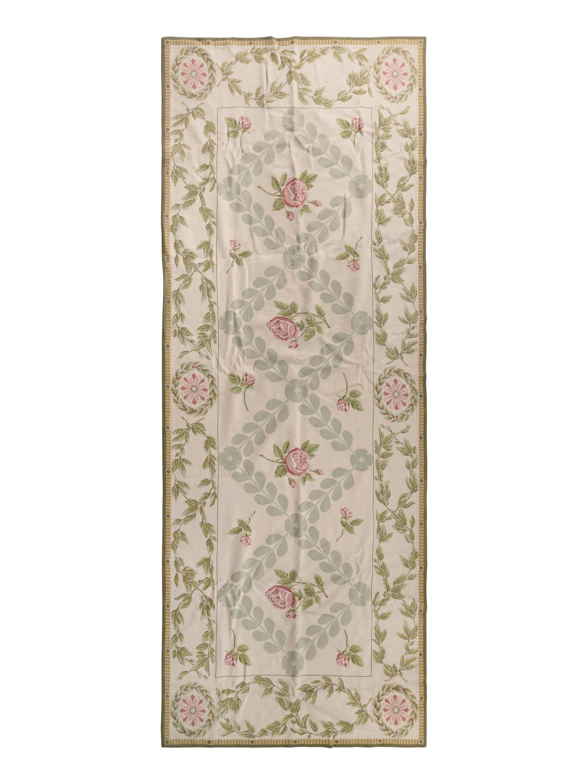 A Portuguese Needlepoint Rug