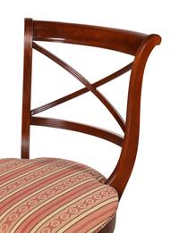 A Set of Six Regency Style Mahogany Dining Chairs