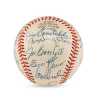 A 1954 Minneapolis Miners Team Signed Autograph Baseball