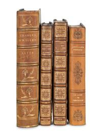 [BINDINGS] -- [LITERATURE]. A group of 108 volumes, most in contemporary full or half leather bindings, including works related to British literature and history.