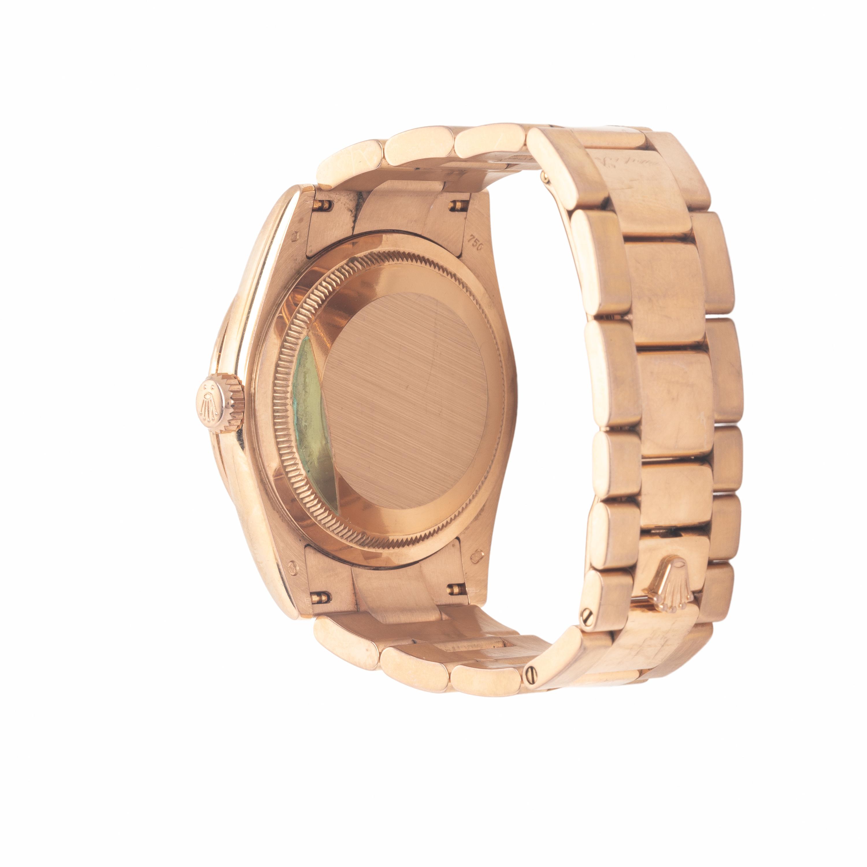 Rolex, Ref. 118235F, 18K 'Everose' Gold 'Day-Date' Watch