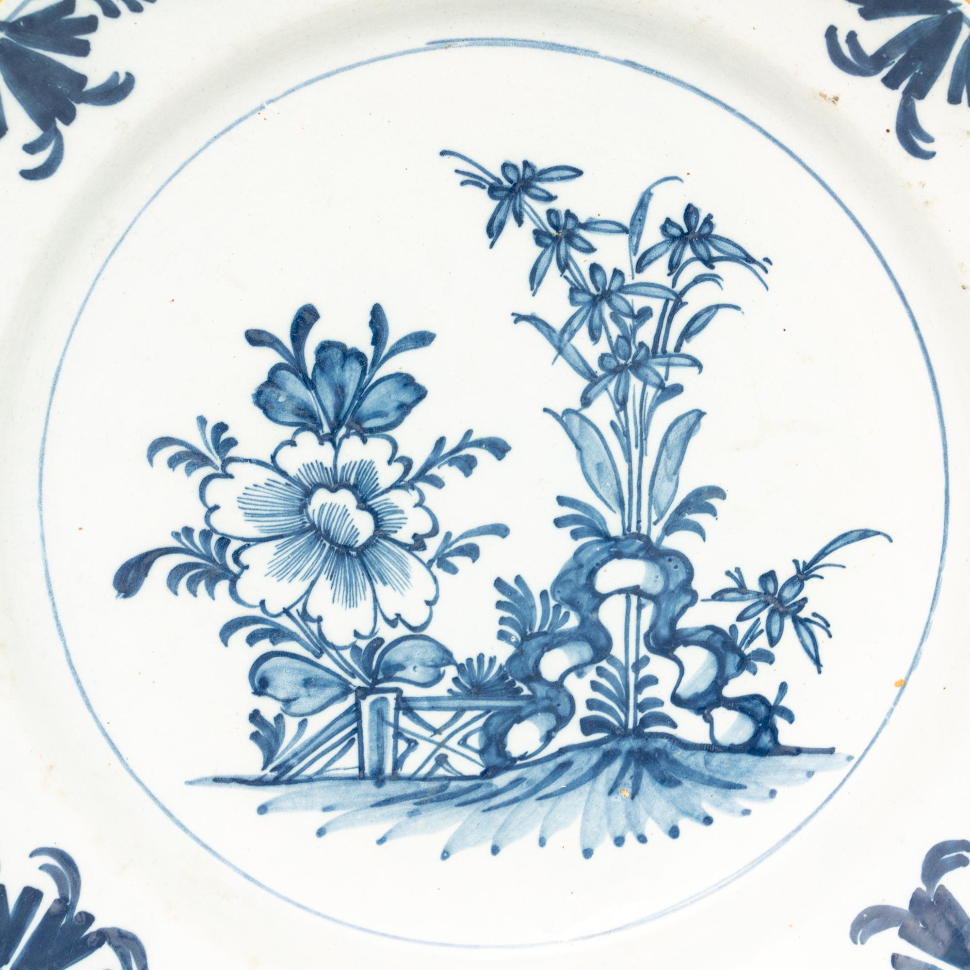 Three Delftware Chargers