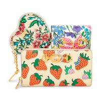 GUCCI, THREE PRINTED WALLETS