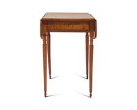 A Federal Tiger Maple Pembroke Table