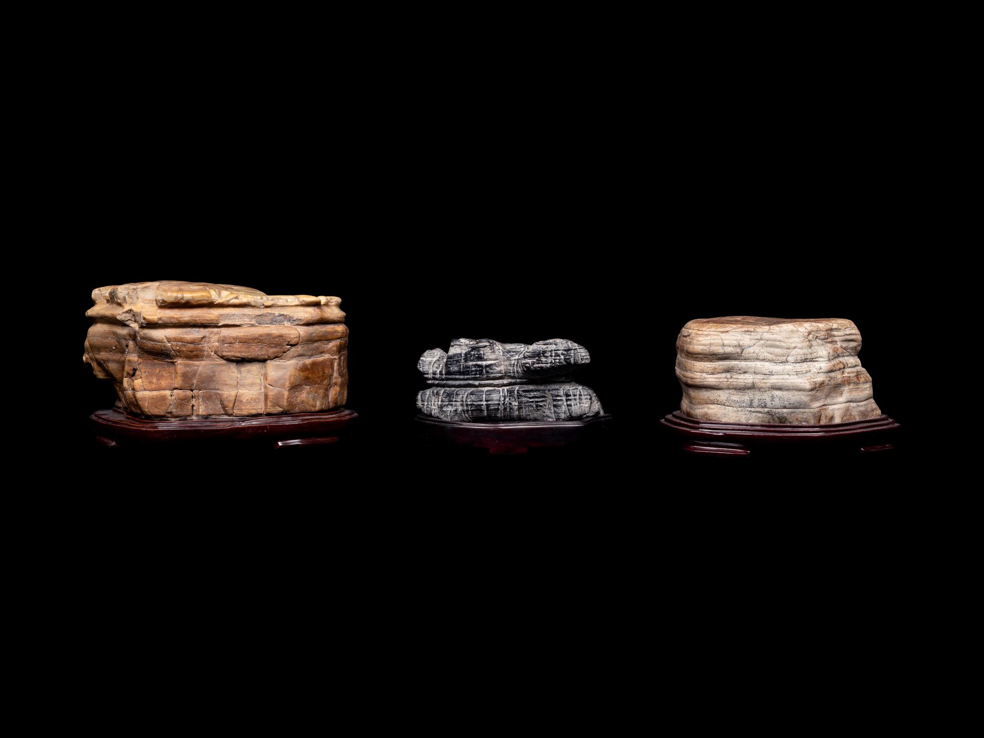 Six Chinese Scholar's Rocks