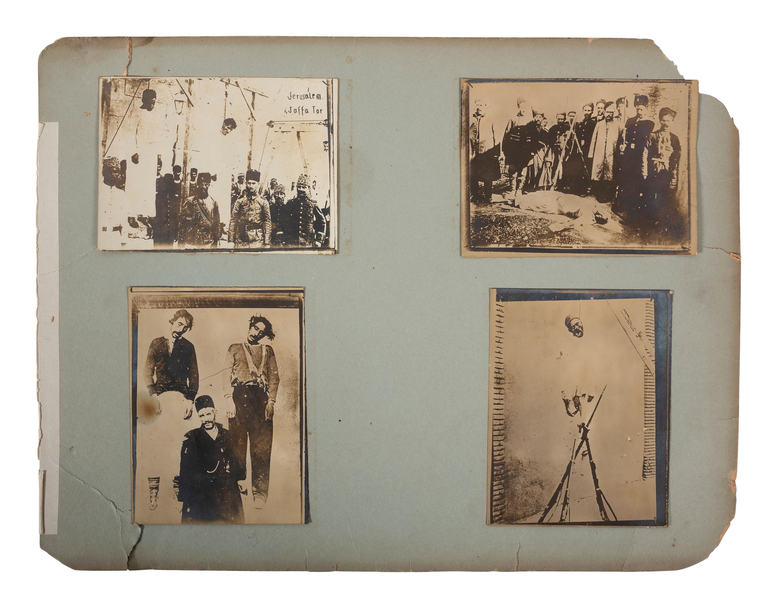 [CRIME & PUNISHMENT]. A group of press photographs and snapshots of gangsters and murderers, including hangings.