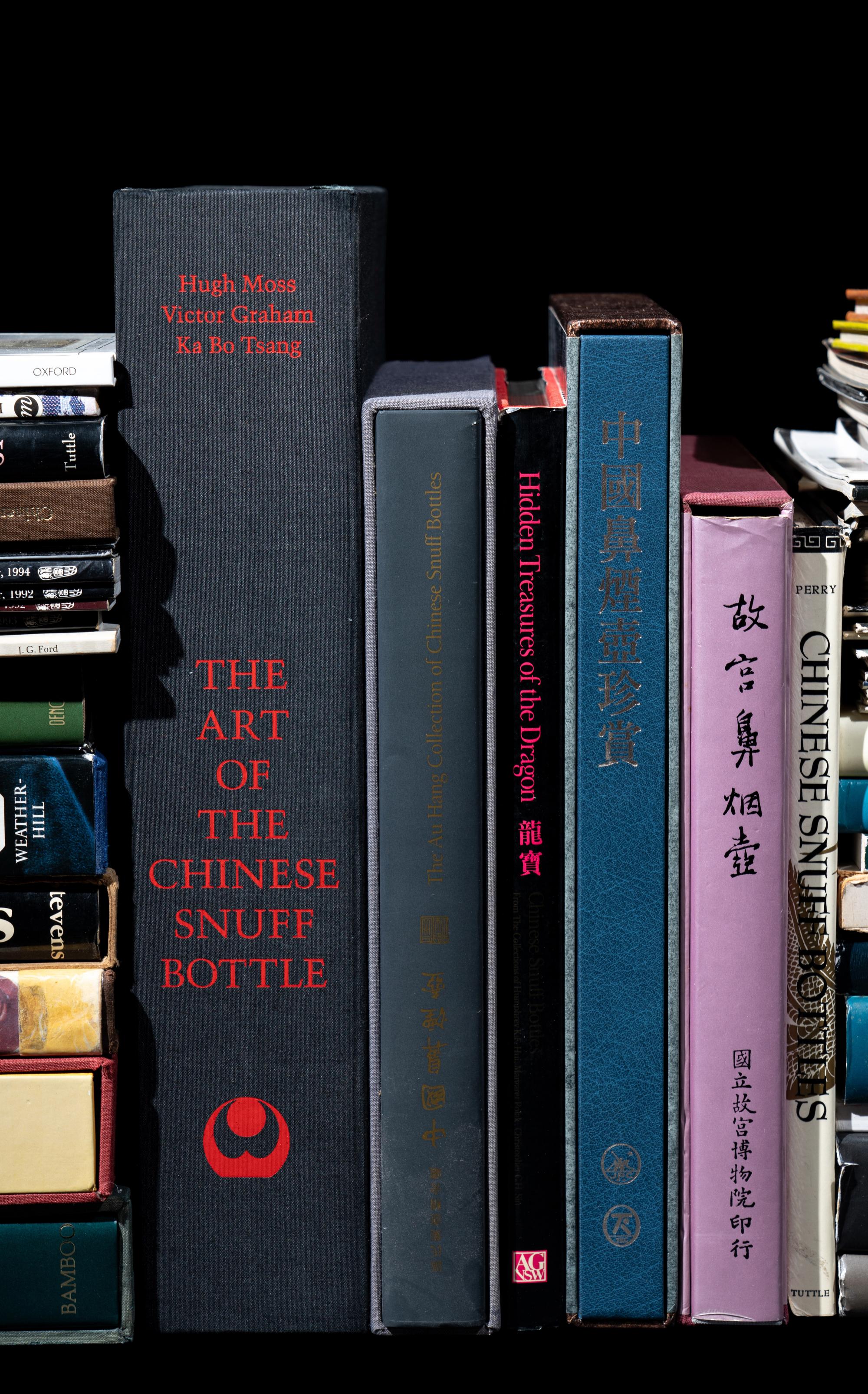 [SNUFF BOTTLES] A Group of Reference Books about Snuff Bottles