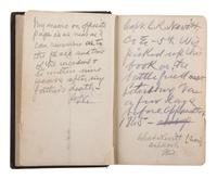 [CIVIL WAR]. Archive of items related to Elisha Hunt RHODES (1842-1917), 2nd Rhode Island Volunteer Infantry, incl. diary pages, battlefield map, and tactic manual for US Colored Troops.