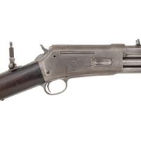 Rare 2nd Year of Production Large Frame Colt Lightning Slide Action Rifle in .45-85 with Half Magazine
