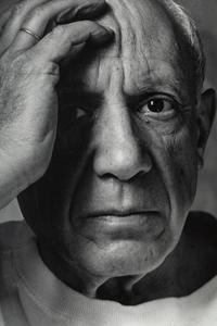 Arnold Newman (1918-2006) Pablo Picasso, Vallauris, France, 1954