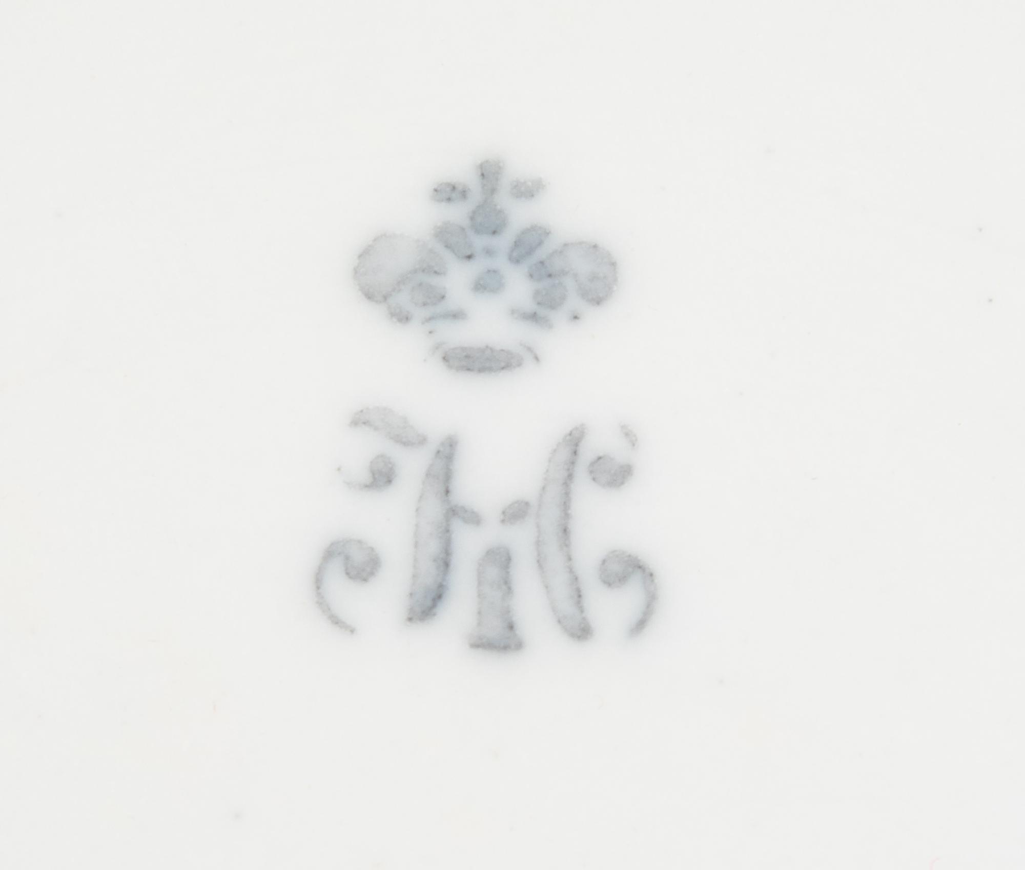 A Russian Porcelain Plate from the Kremlin Service