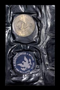 *A Group of Five United States Eisenhower Silver Dollars