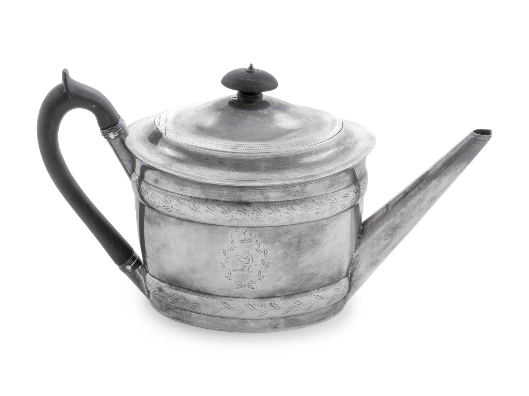 A George III Silver Teapot