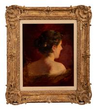 Woman in Rear Profile