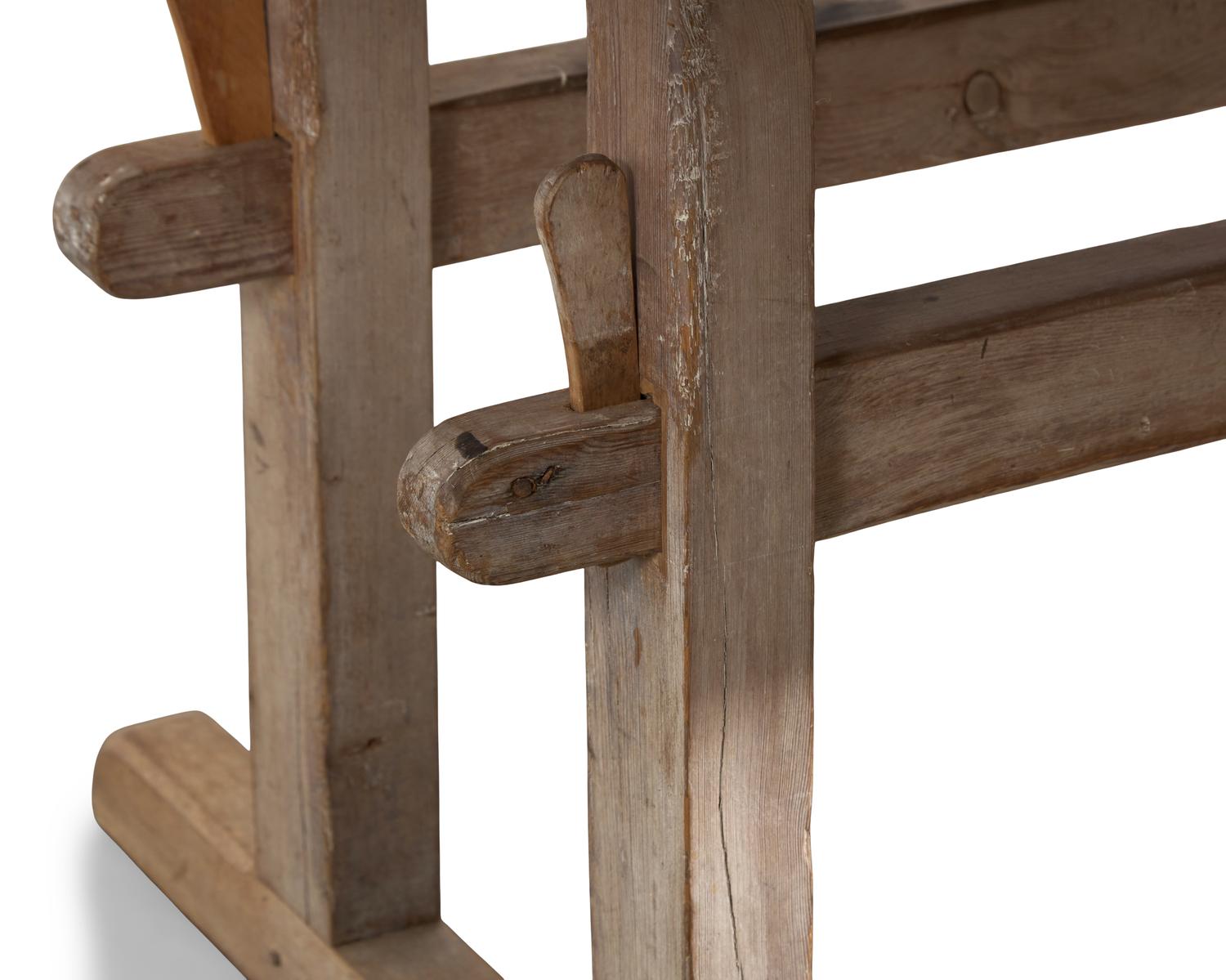 A Pine Trestle Table