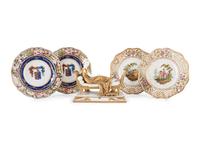 A Group of Continental Porcelain