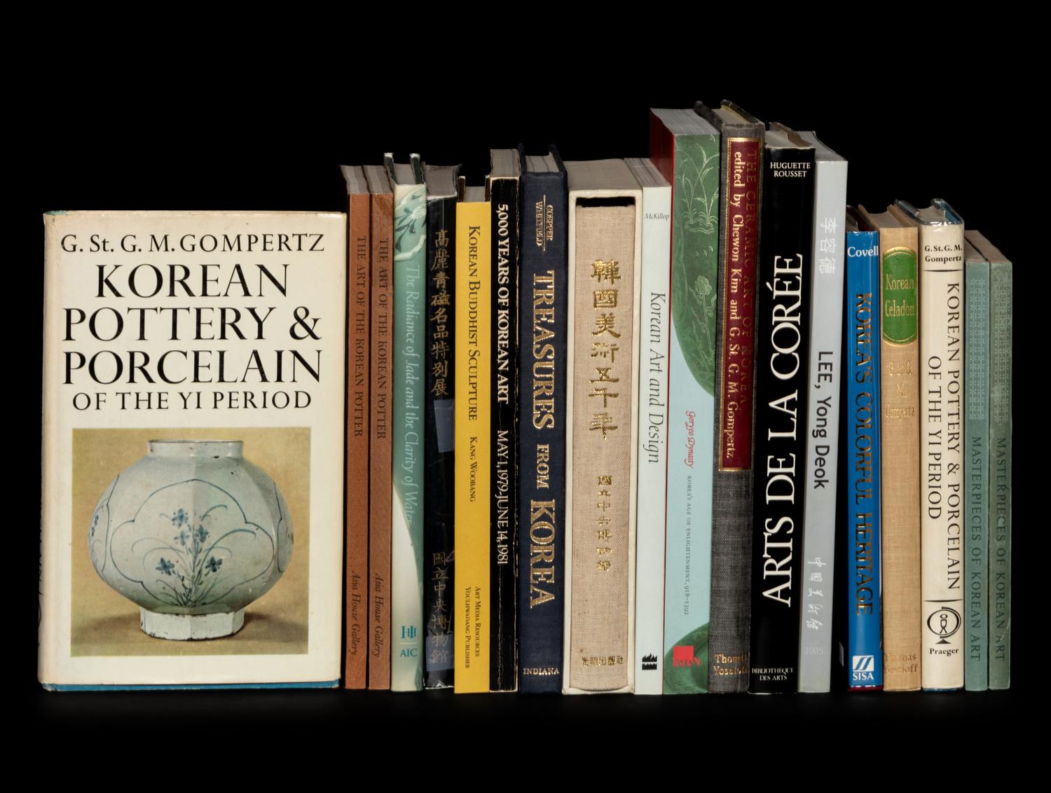 [KOREAN ART] A group of works about Korean Art, comprising: