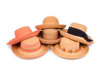 Lot of Six Straw Sun Hats: Patricia Underwood and Others