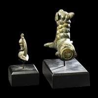 Two Near Eastern Bronze Animals