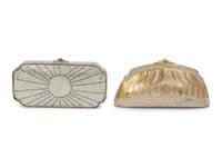 Two Judith Leiber Rhinestone Minaudieres