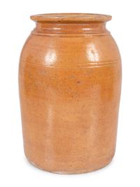 Six Redware Jars