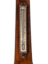 An English Mahogany Wheel Barometer