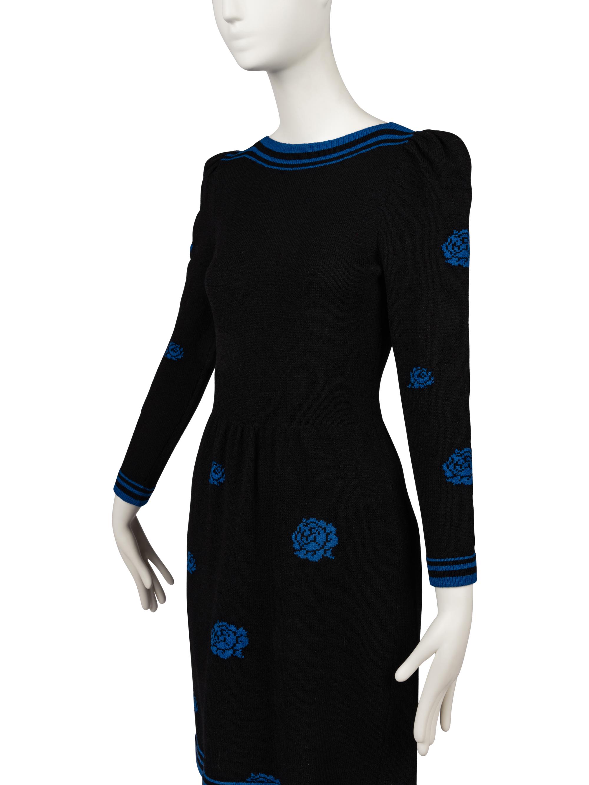 Four Designer Dresses: Estevez, Scaasi, Adolfo, and Bessi, 1970-80s