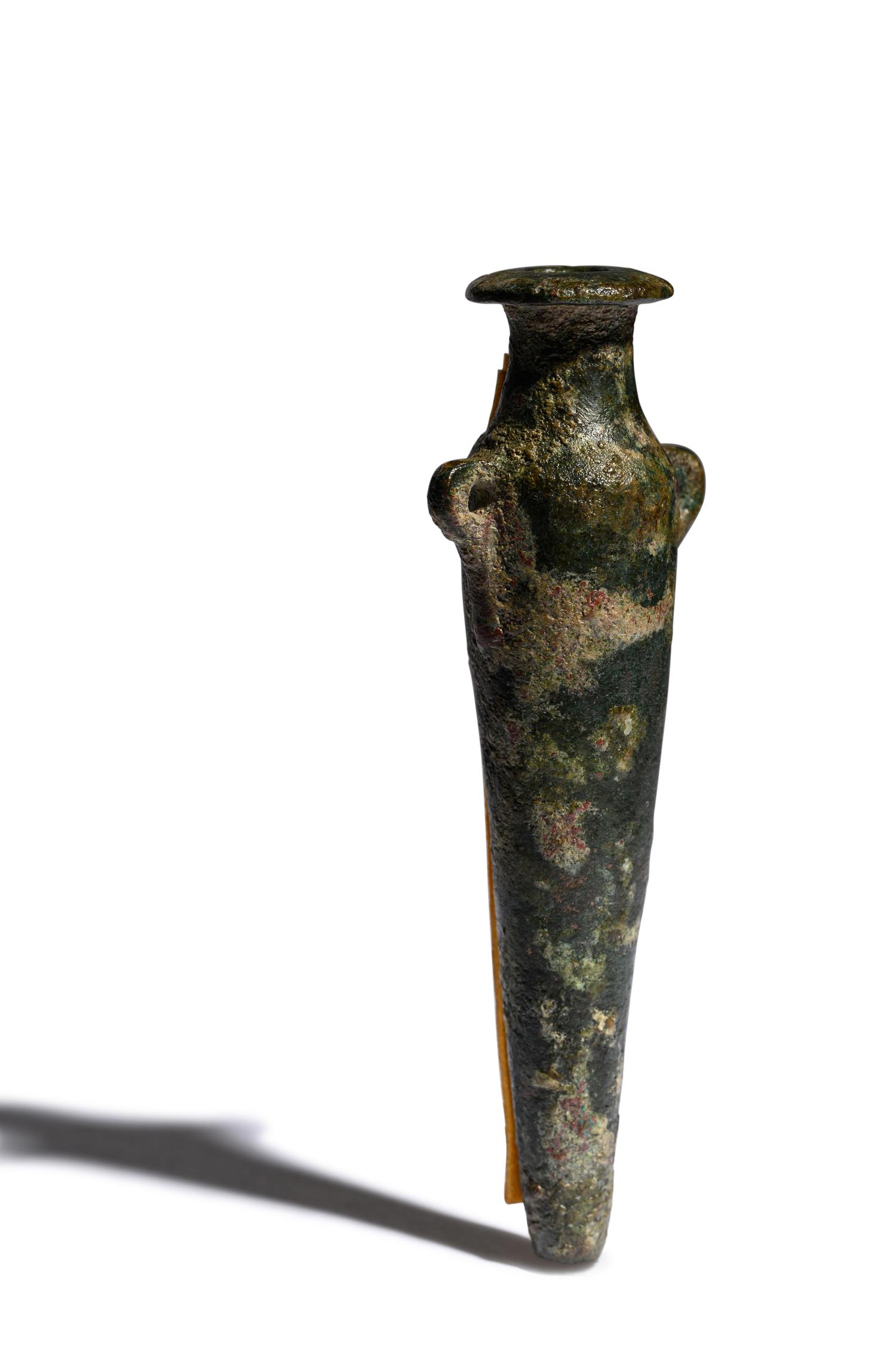 A Graeco-Roman Bronze Amphoriskos