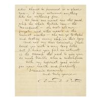 [Civil War] Porter, David D. Autograph Letter, signed