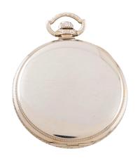 [POLITICS]. Pocket watch presented by Woodrow Wilson to Wilbur Cherry.