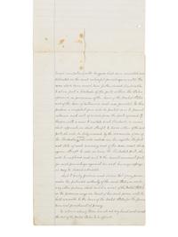 [LINCOLN, Abraham (1809-1865)]. A fair copy manuscript of Lincoln's proclamation ordering the blockade of all Confederate ports. Washington, D.C., ca. 18 April 1861 or before.