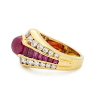 RUBY AND DIAMOND RING