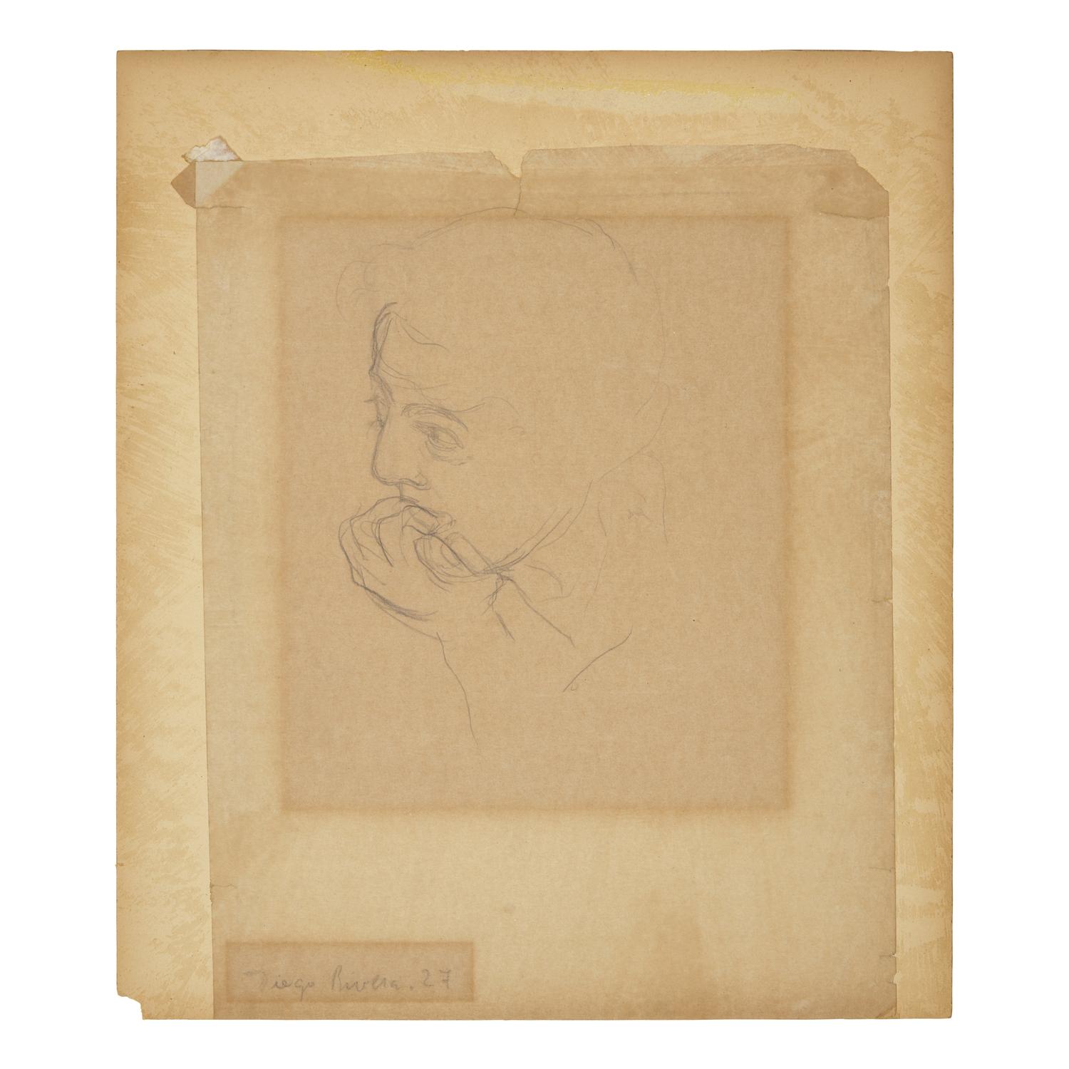 Diego Rivera (Mexican, 1886-1957) — The Pensive Man, 1927