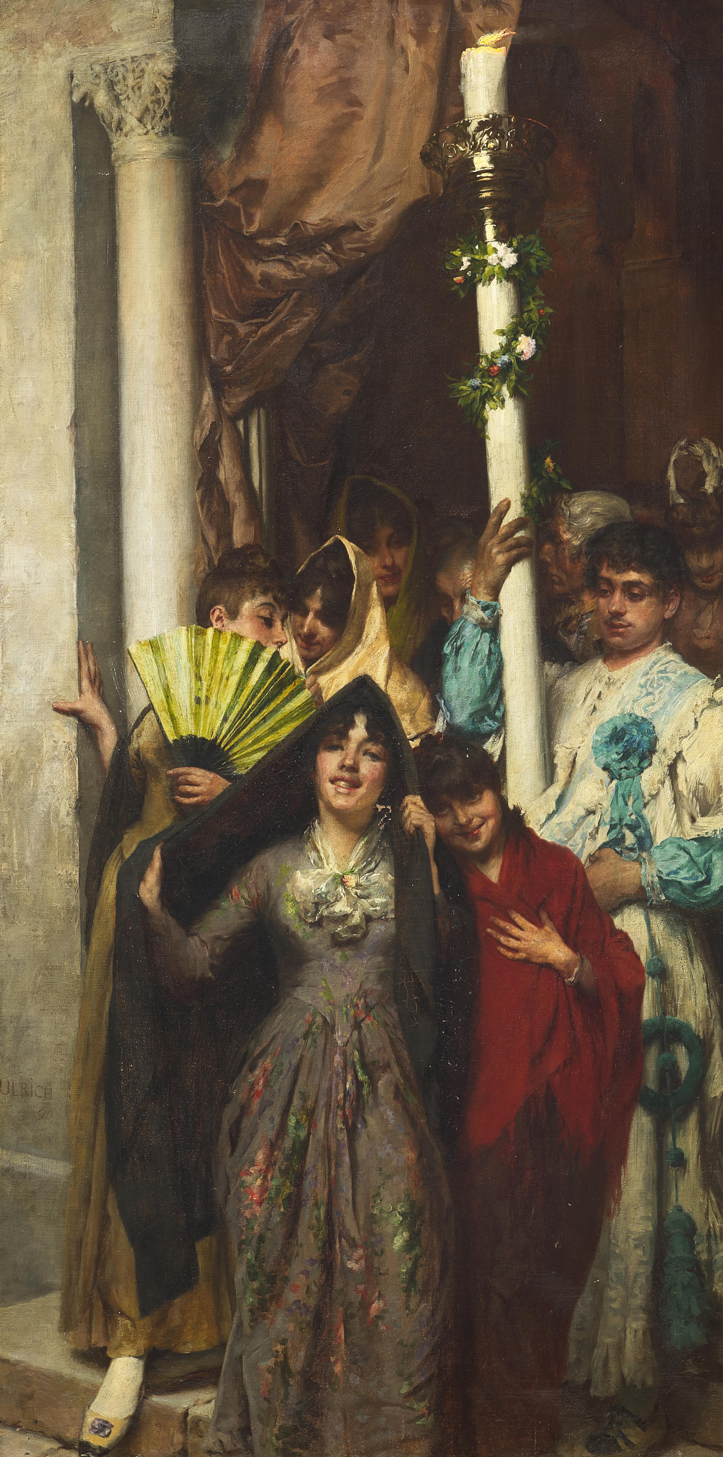 The Processional , 1890