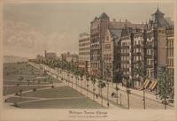 [CHICAGO]. VARIN, Raoul. A suite of 4 works depicting 19th century Chicago, including: