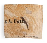 Documented .58 caliber Springfield minie ball used in the execution of a Union Army deserter.