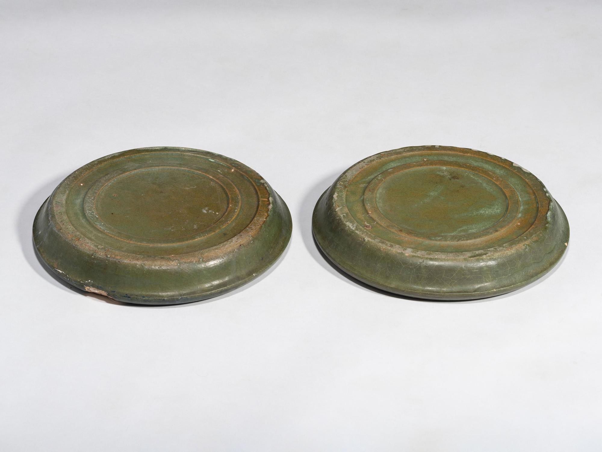 Pair of Matte Glazed Architectural Jardinières, 1905