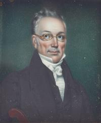 Nathaniel Rogers (American, 1788-1844) — Portrait Miniature of a Gentleman with Spectacles