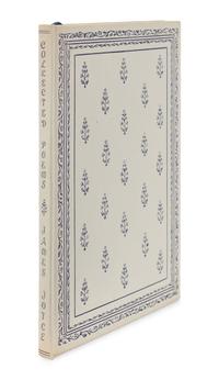 JOYCE, James (1882-1941). Collected Poems . New York: The Black Sun Press, 1936.
