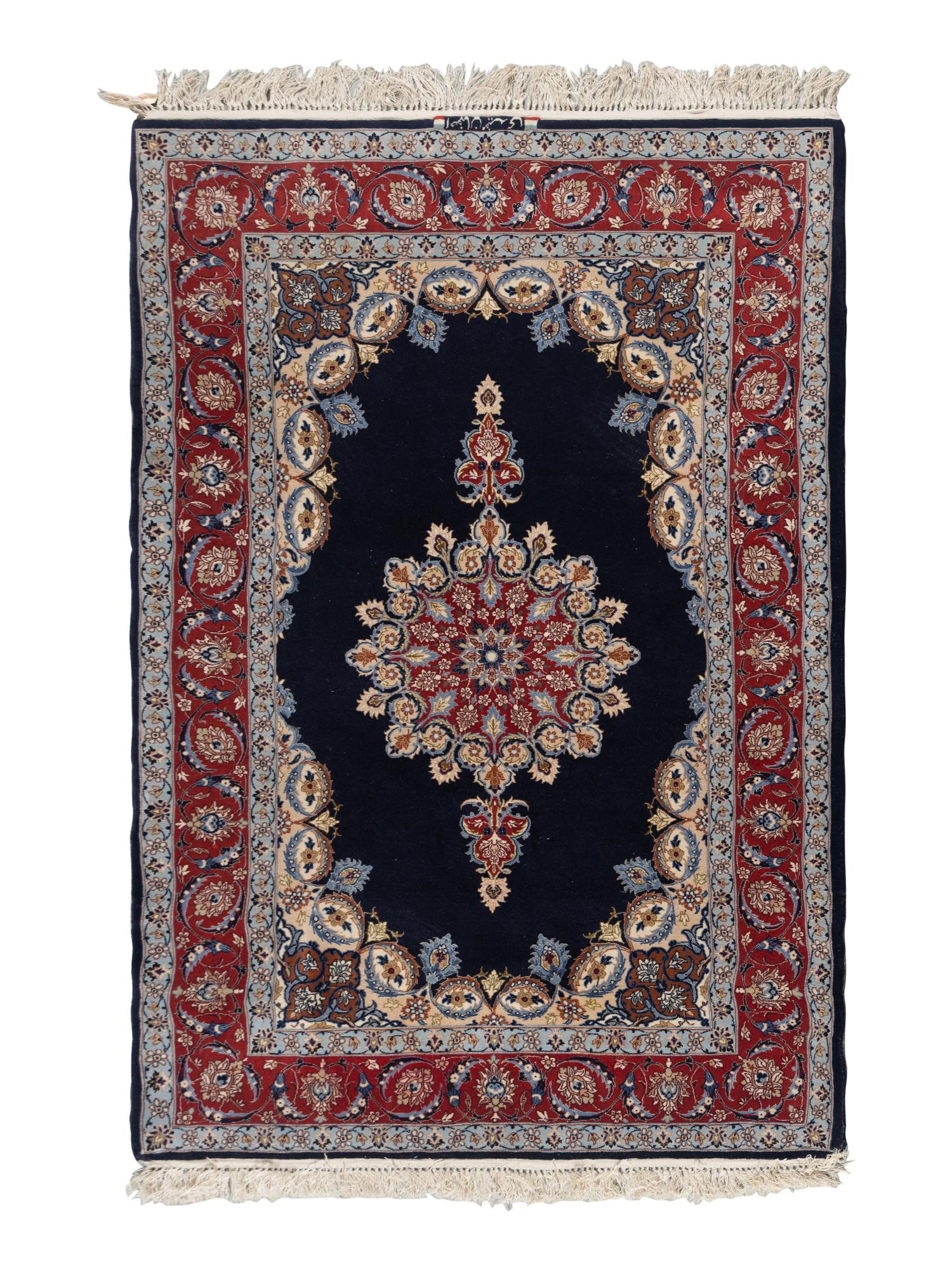 An Isfahan Wool Rug
