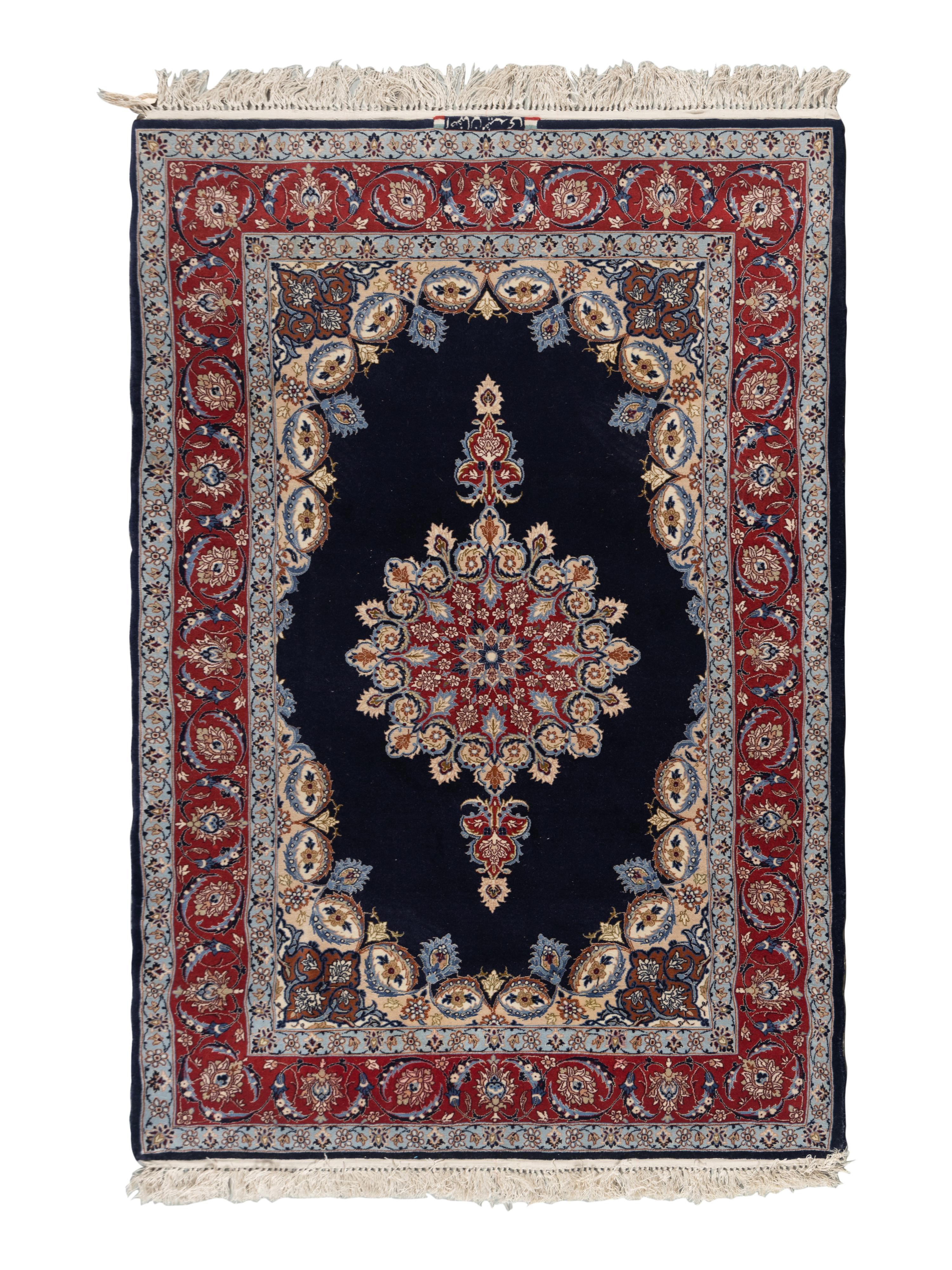 An Isfahan Wool Rug