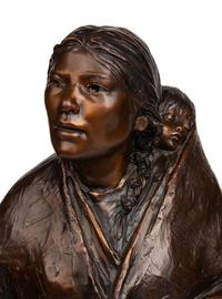 Shoshone Mother and Child , 1999