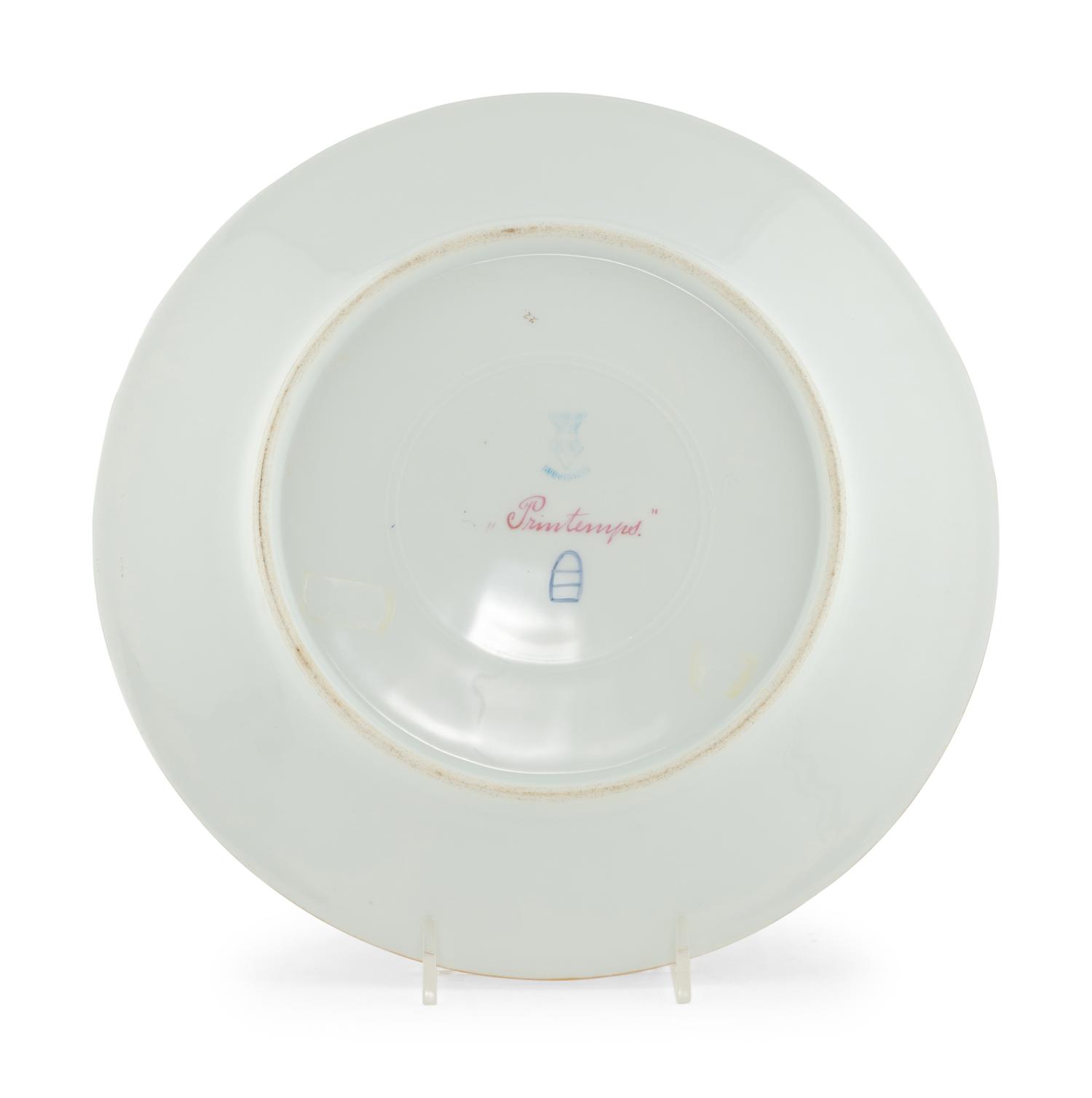 A Vienna Porcelain Cabinet Plate