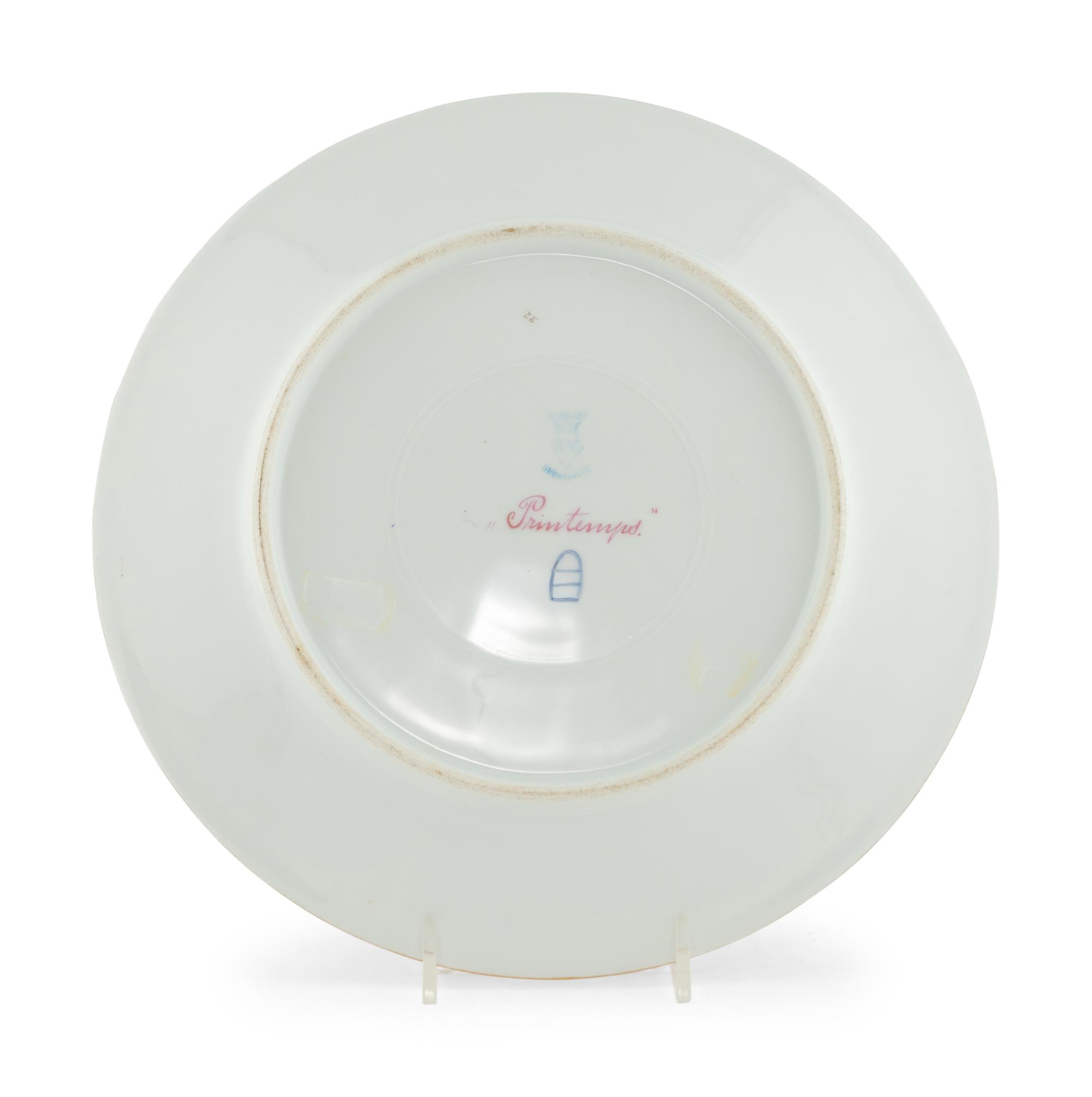A Vienna Porcelain Cabinet Plate