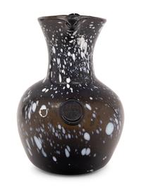 An English or Scottish Nailsea-Style Glass Jug