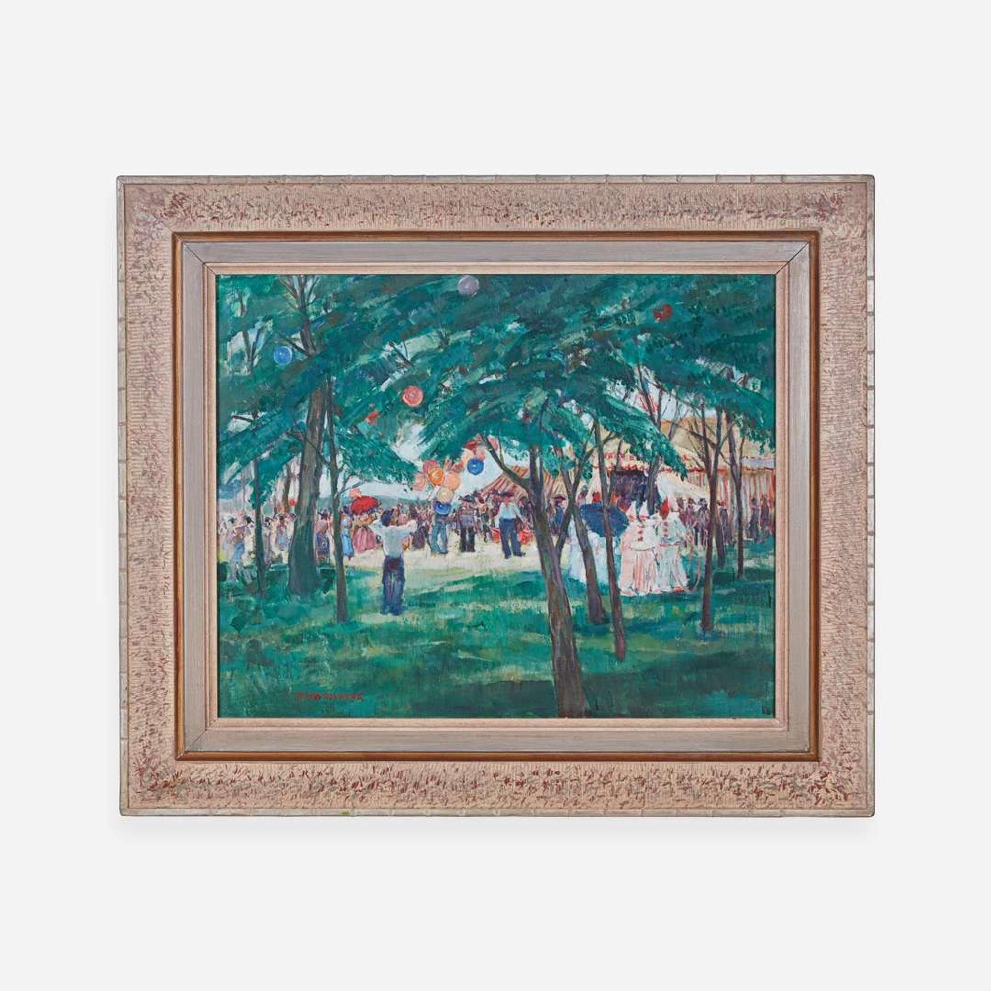Paulette Victorine J. Van Roekens (American, 1896–1988) Balloon Vendor