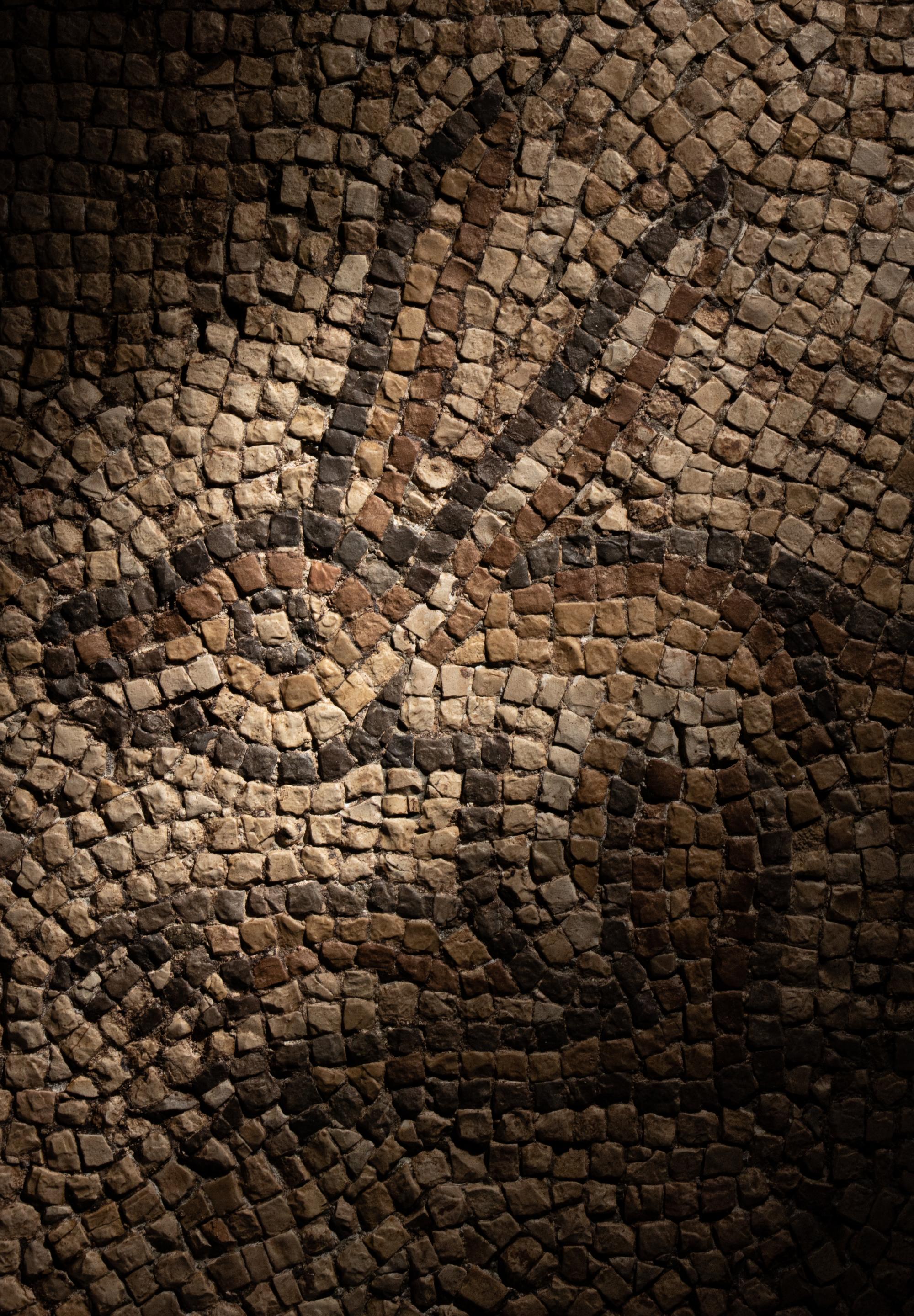 A Late Roman Stone Mosaic of a Hunting Scene