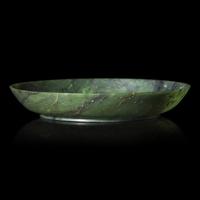 A Chinese Spinach Jade Dish — 碧玉盤