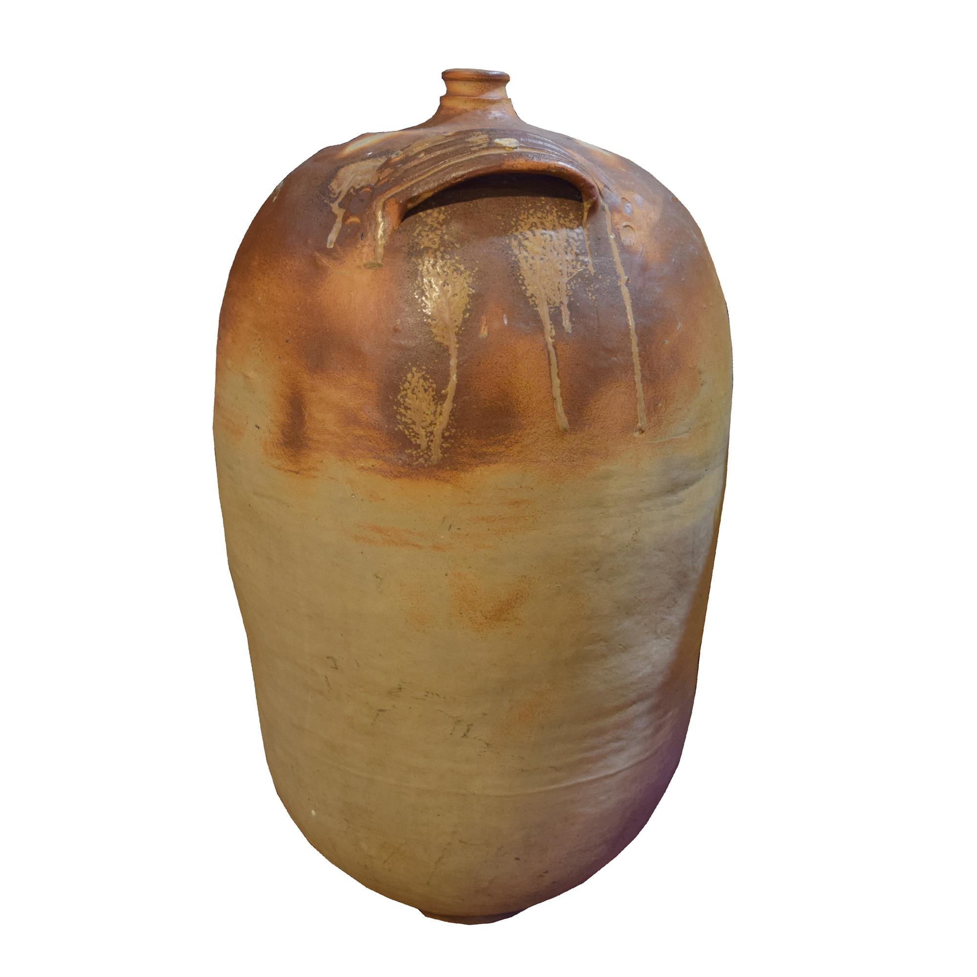 A Ceramic Wine Vessel 24" W x 24" D x 37" H — France, Circa 1900