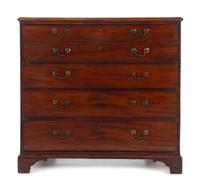 A George III Style Mahogany Butler's Secretary